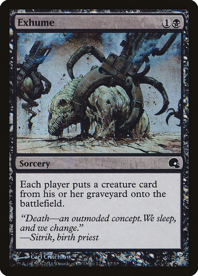 Exhume [Premium Deck Series: Graveborn] - The Mythic Store | 24h Order Processing