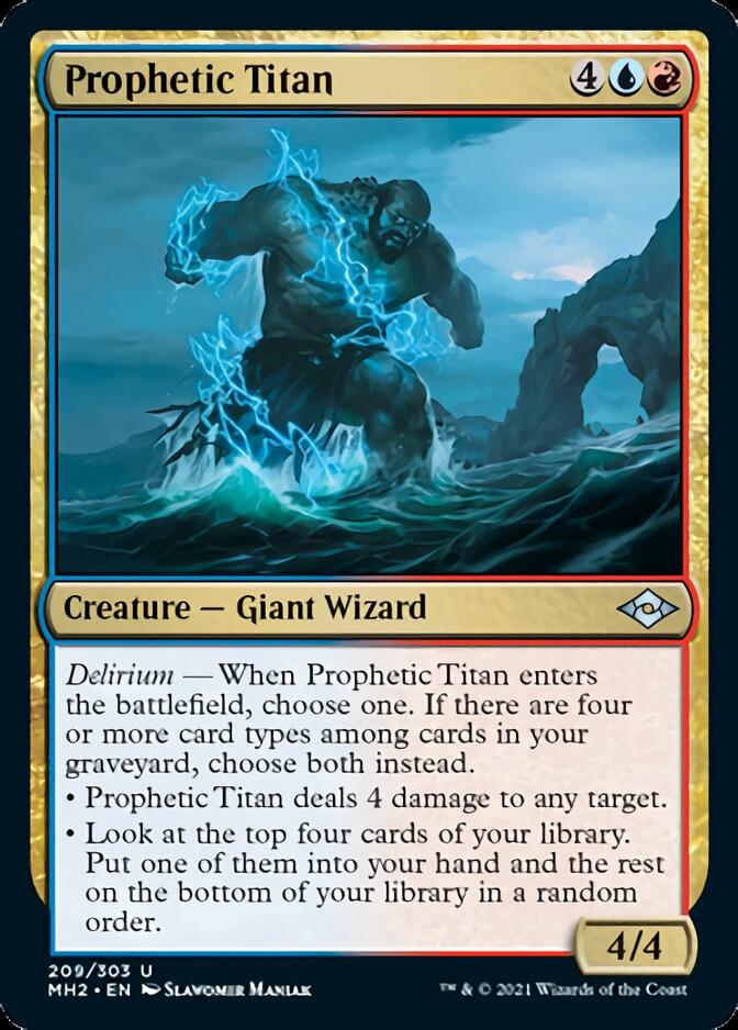 Prophetic Titan [Modern Horizons 2] - The Mythic Store | 24h Order Processing