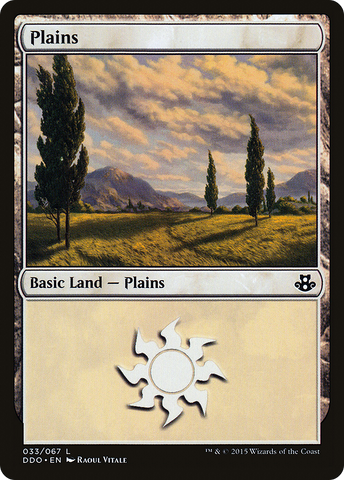 Plains (33) [Duel Decks: Elspeth vs. Kiora] - The Mythic Store | 24h Order Processing