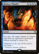 Memory Plunder [Commander Legends: Battle for Baldur's Gate] - The Mythic Store | 24h Order Processing