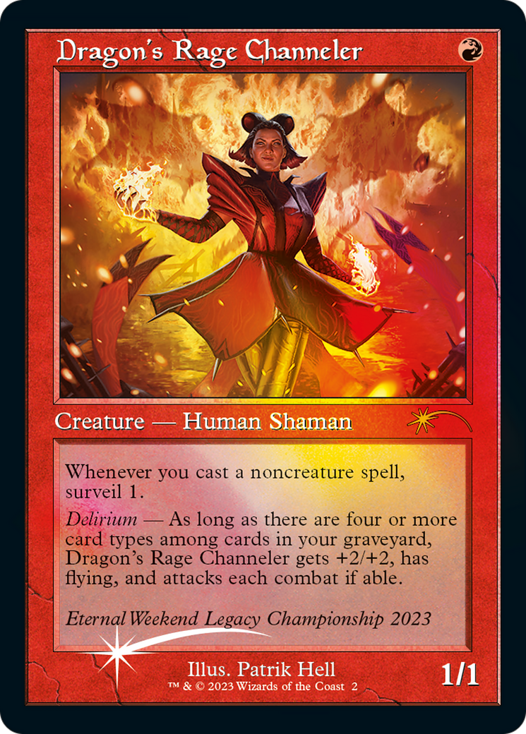 Dragon's Rage Channeler (Retro Frame) [MagicFest 2023] - The Mythic Store | 24h Order Processing