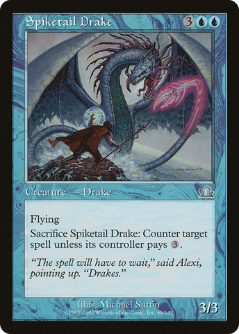 Spiketail Drake [Prophecy] - The Mythic Store | 24h Order Processing