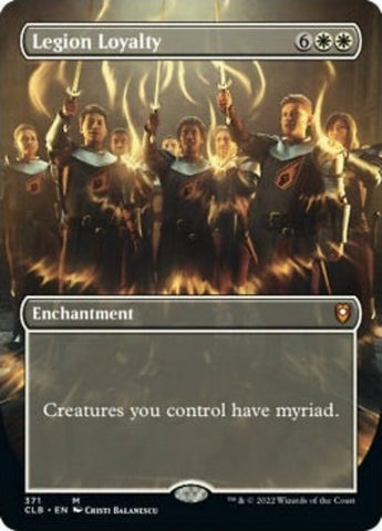 Legion Loyalty (Borderless Alternate Art) [Commander Legends: Battle for Baldur's Gate] - The Mythic Store | 24h Order Processing