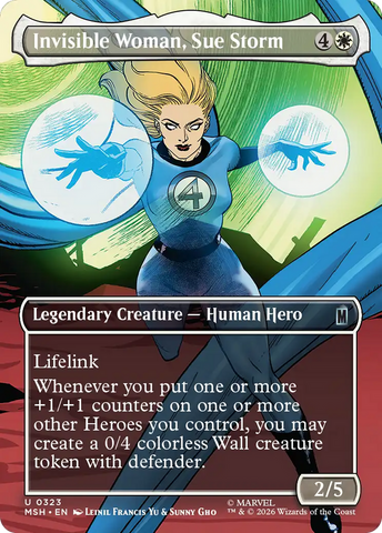 Invisible Woman, Sue Storm (Borderless) [Marvel Super Heroes] - The Mythic Store | 24h Order Processing