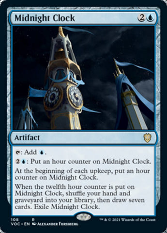 Midnight Clock [Innistrad: Crimson Vow Commander] - The Mythic Store | 24h Order Processing