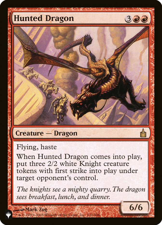 Hunted Dragon [The List] - The Mythic Store | 24h Order Processing