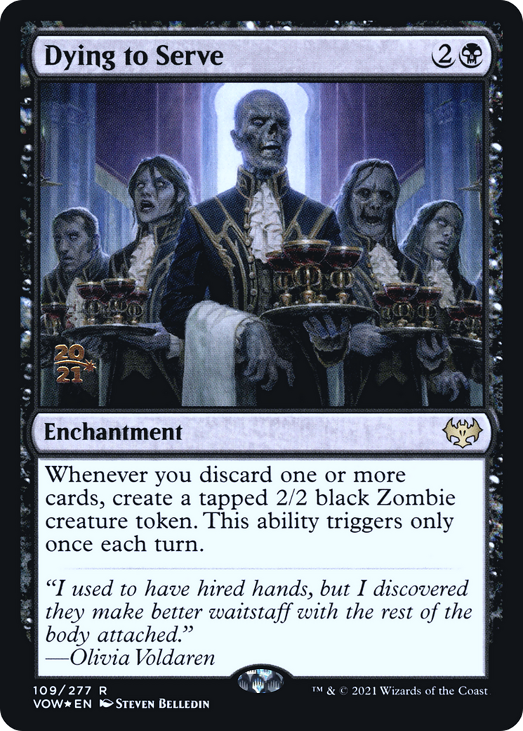 Dying to Serve [Innistrad: Crimson Vow Prerelease Promos] - The Mythic Store | 24h Order Processing