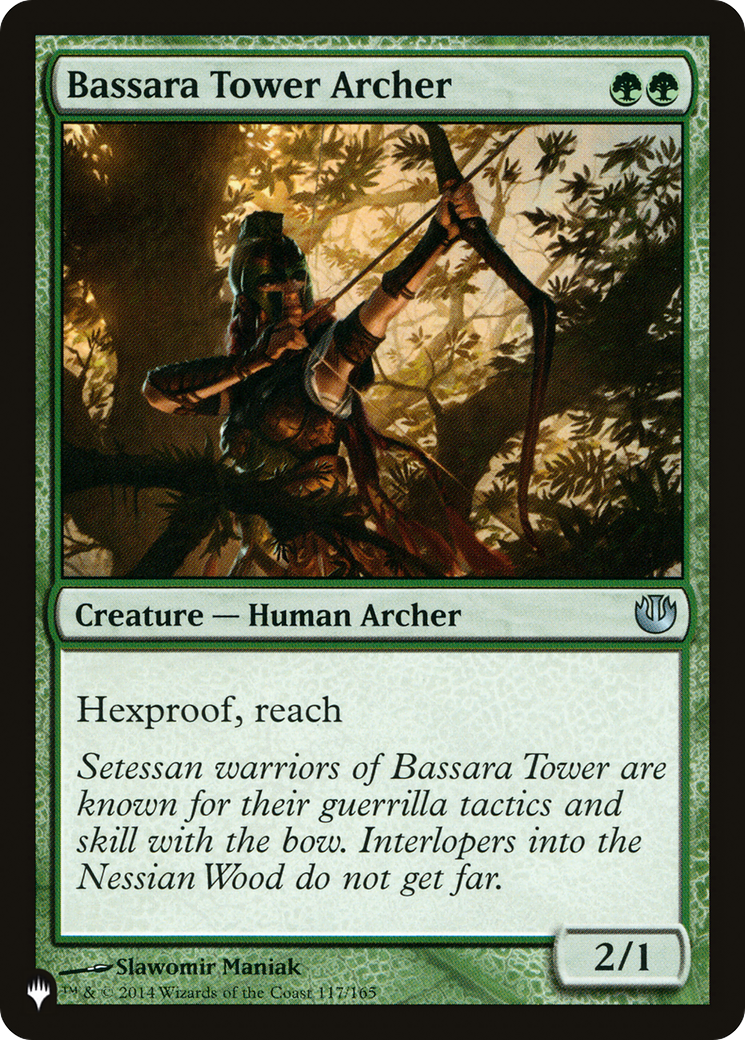 Bassara Tower Archer [The List Reprints] - The Mythic Store | 24h Order Processing