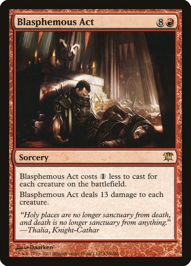 Blasphemous Act [Innistrad] - The Mythic Store | 24h Order Processing