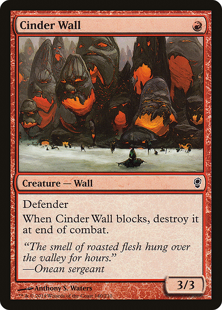Cinder Wall [Conspiracy] - The Mythic Store | 24h Order Processing
