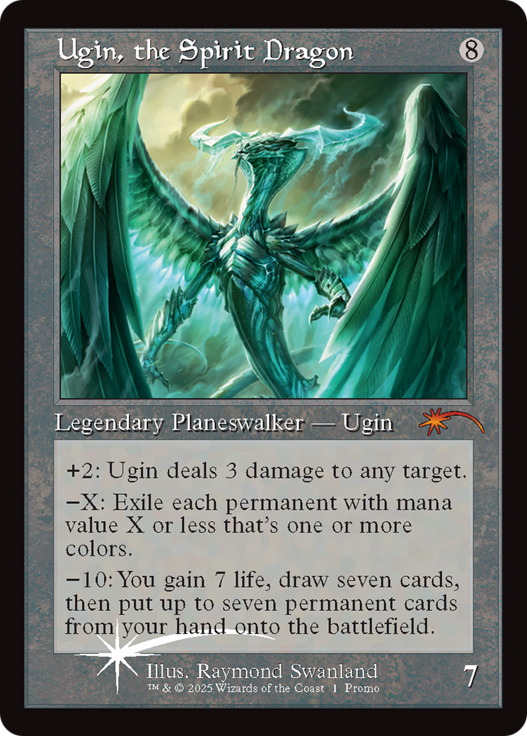 Ugin, the Spirit Dragon (Retro Frame) [Secret Lair Drop Series] - The Mythic Store | 24h Order Processing