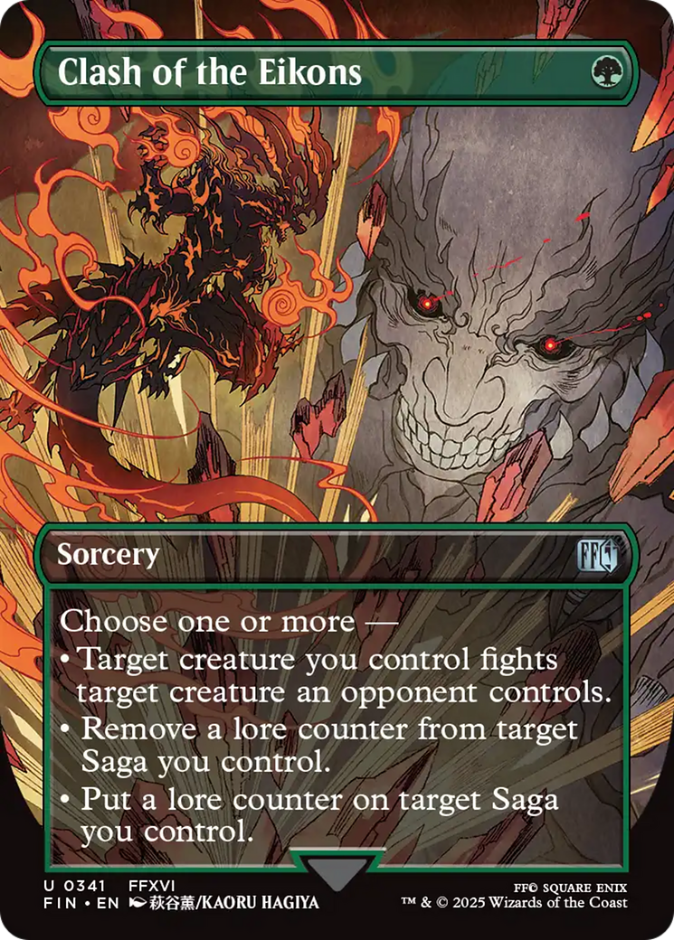 Clash of the Eikons (Borderless) [FINAL FANTASY] - The Mythic Store | 24h Order Processing