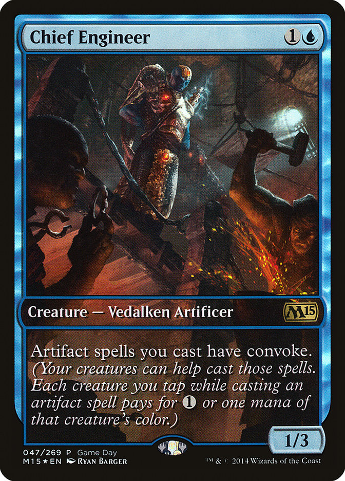 Chief Engineer (Game Day) [Magic 2015 Promos] - The Mythic Store | 24h Order Processing