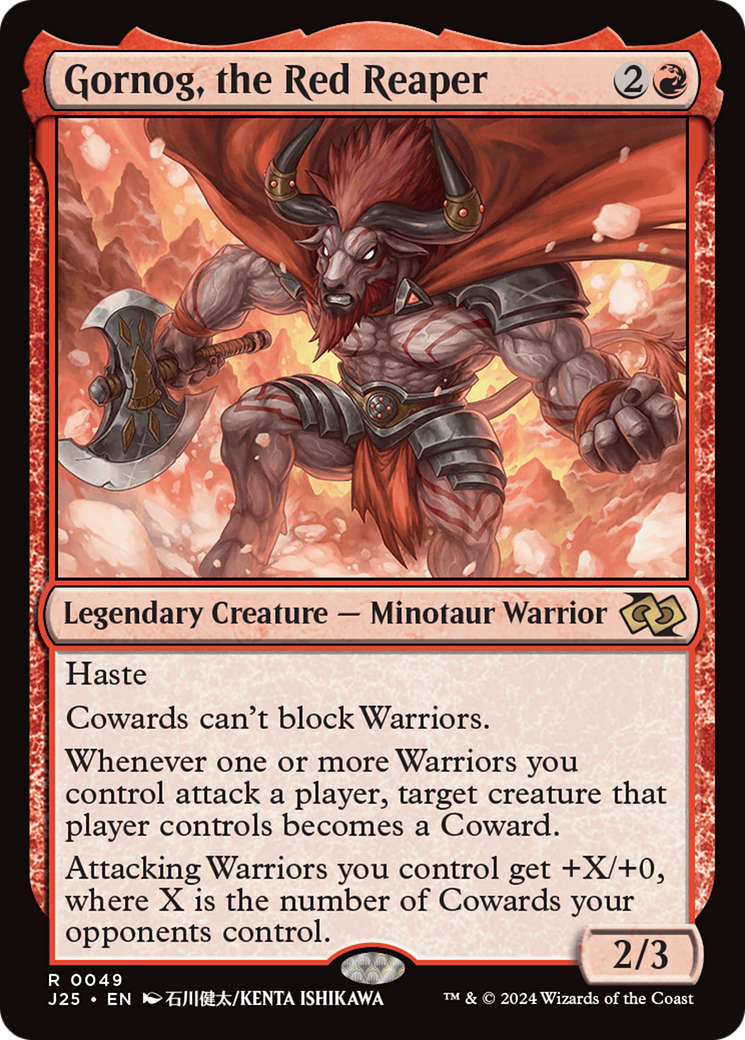 Gornog, the Red Reaper (Anime) [Foundations Jumpstart] - The Mythic Store | 24h Order Processing