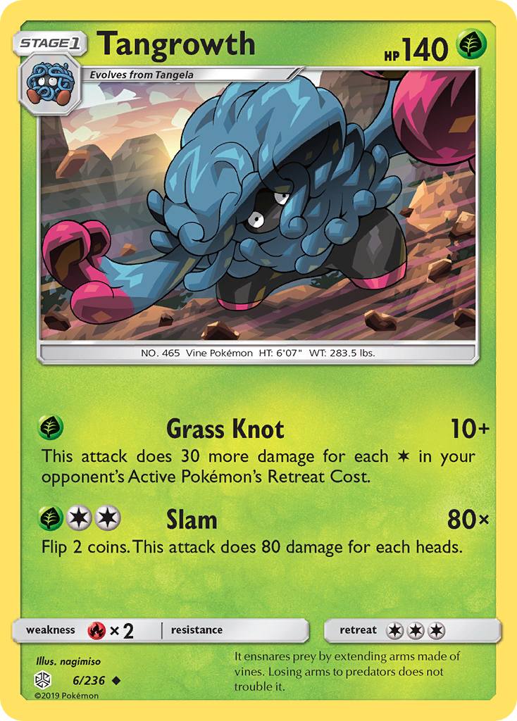 Tangrowth (6/236) [Sun & Moon: Cosmic Eclipse] - The Mythic Store | 24h Order Processing