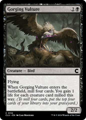 Gorging Vulture [Ravnica: Clue Edition] - The Mythic Store | 24h Order Processing