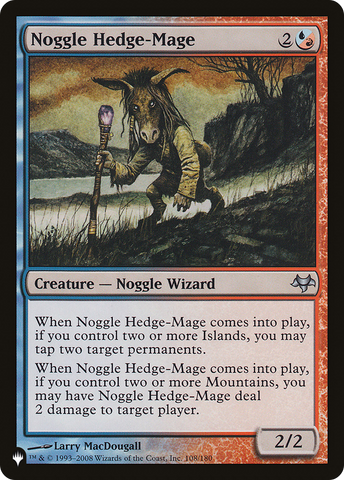 Noggle Hedge-Mage [The List] - The Mythic Store | 24h Order Processing