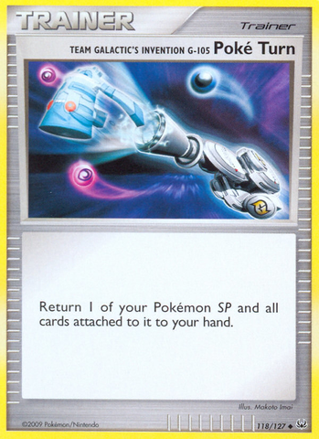 Team Galactic's Invention G-105 Poke Turn (118/127) [Platinum: Base Set] - The Mythic Store | 24h Order Processing