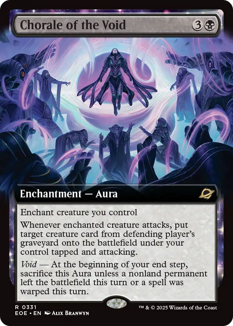 Chorale of the Void (Extended Art) [Edge of Eternities] - The Mythic Store | 24h Order Processing