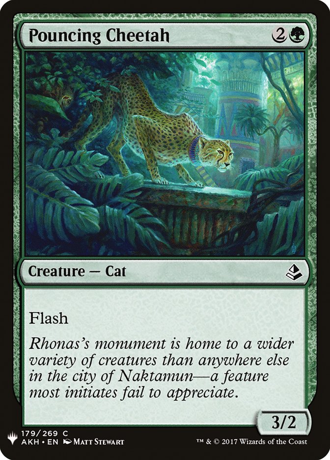 Pouncing Cheetah [Mystery Booster] - The Mythic Store | 24h Order Processing