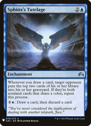Sphinx's Tutelage [Mystery Booster] - The Mythic Store | 24h Order Processing