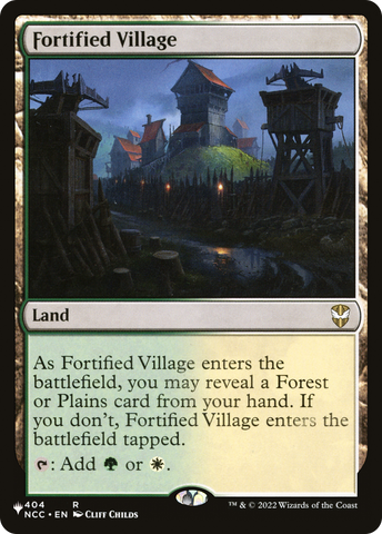 Fortified Village [The List] - The Mythic Store | 24h Order Processing