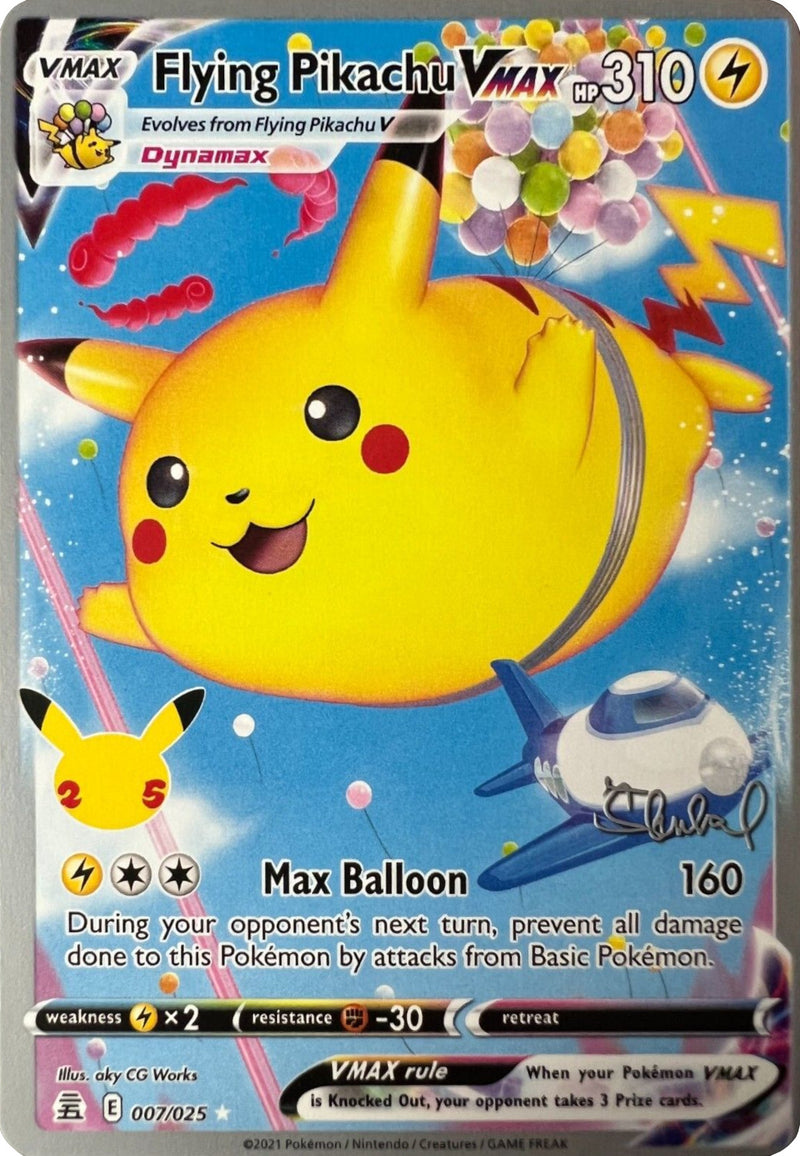 Flying Pikachu VMAX (007/025) (ADP - Ondrej Skubal) [World Championships 2022] - The Mythic Store | 24h Order Processing