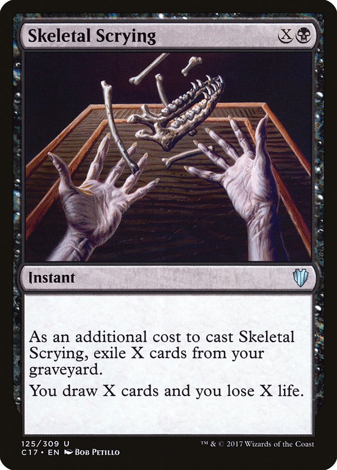 Skeletal Scrying [Commander 2017] - The Mythic Store | 24h Order Processing