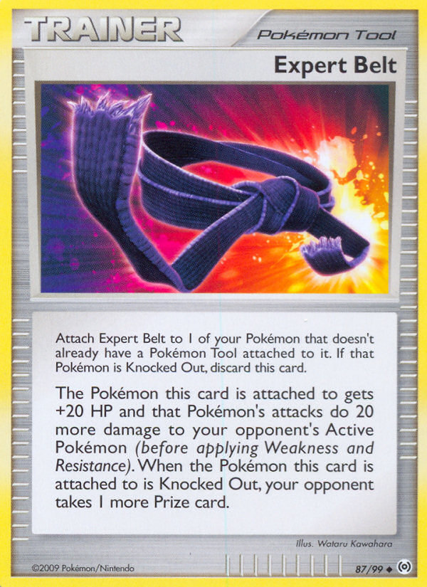 Expert Belt (87/99) [Platinum: Arceus] - The Mythic Store | 24h Order Processing