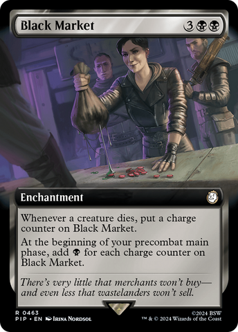 Black Market (Extended Art) [Fallout] - The Mythic Store | 24h Order Processing