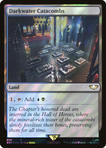 Darkwater Catacombs (Surge Foil) [Warhammer 40,000] - The Mythic Store | 24h Order Processing