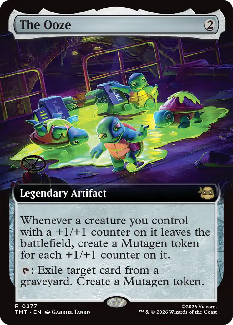 The Ooze (Extended Art) [Teenage Mutant Ninja Turtles] - The Mythic Store | 24h Order Processing