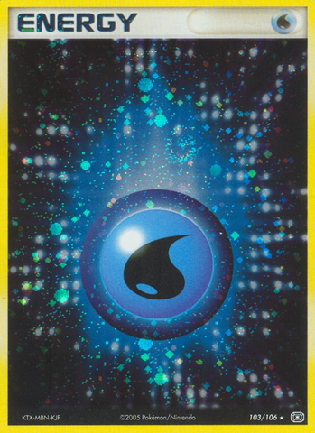Water Energy (103/106) [EX: Emerald] - The Mythic Store | 24h Order Processing