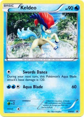 Keldeo (BW60) (Non Holo) [Black & White: Black Star Promos] - The Mythic Store | 24h Order Processing