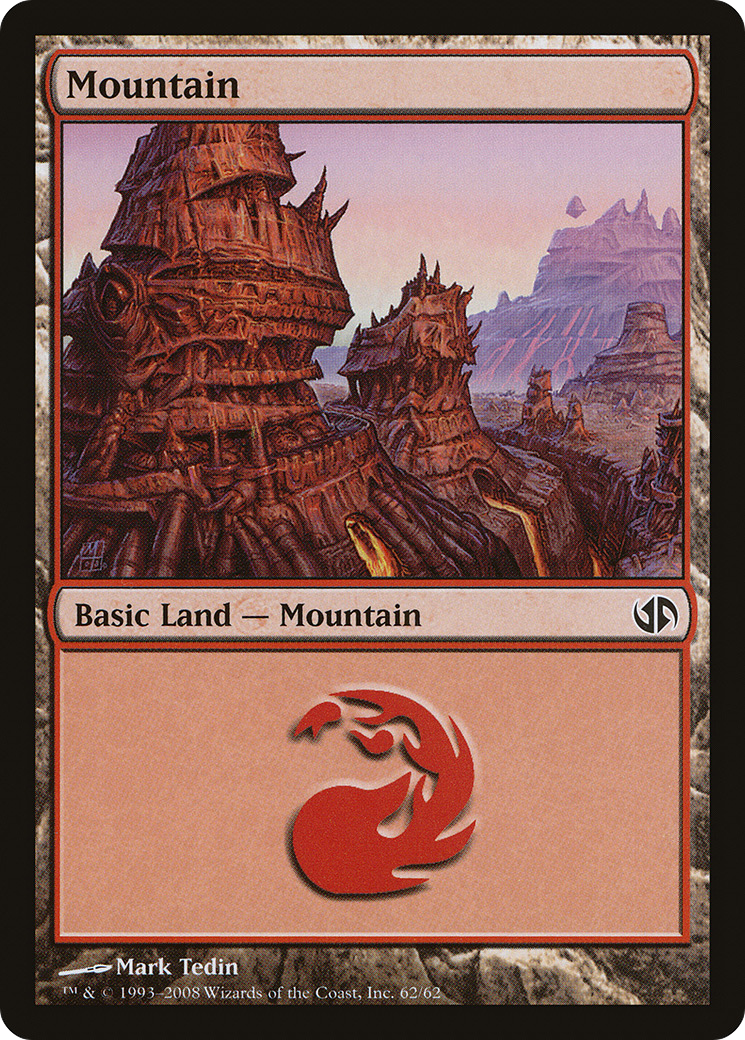 Mountain (62) [Duel Decks: Jace vs. Chandra] - The Mythic Store | 24h Order Processing