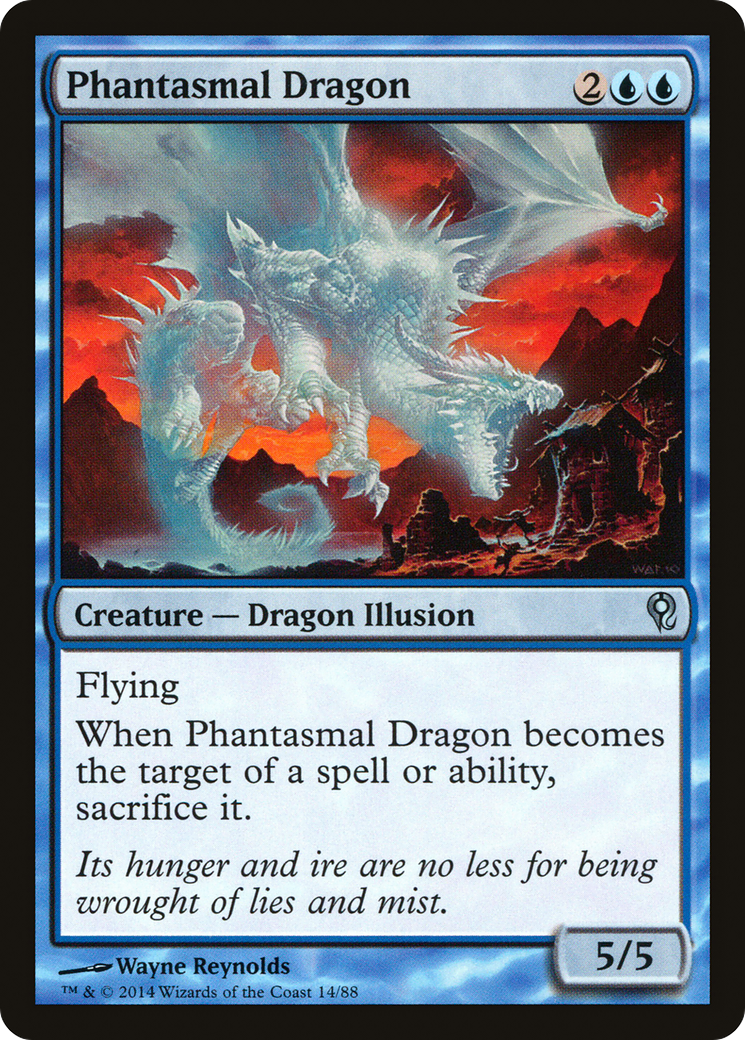 Phantasmal Dragon [Duel Decks: Jace vs. Vraska] - The Mythic Store | 24h Order Processing