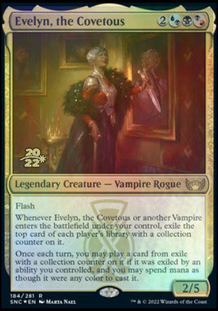 Evelyn, the Covetous [Streets of New Capenna Prerelease Promos] - The Mythic Store | 24h Order Processing