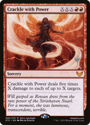 Crackle with Power (Promo Pack) [Strixhaven: School of Mages Promos] - The Mythic Store | 24h Order Processing