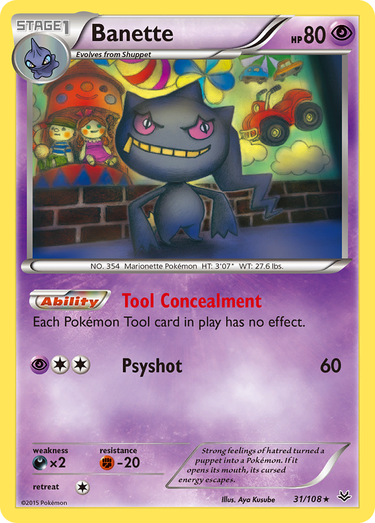 Banette (31/108) [XY: Roaring Skies] - The Mythic Store | 24h Order Processing