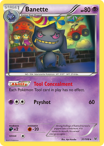 Banette (31/108) [XY: Roaring Skies] - The Mythic Store | 24h Order Processing