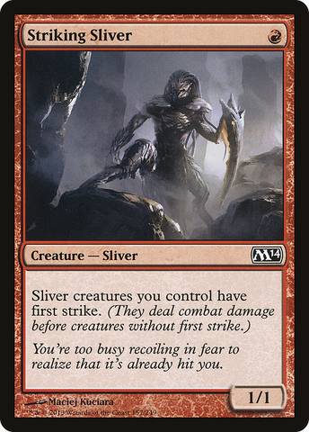 Striking Sliver [Magic 2014] - The Mythic Store | 24h Order Processing