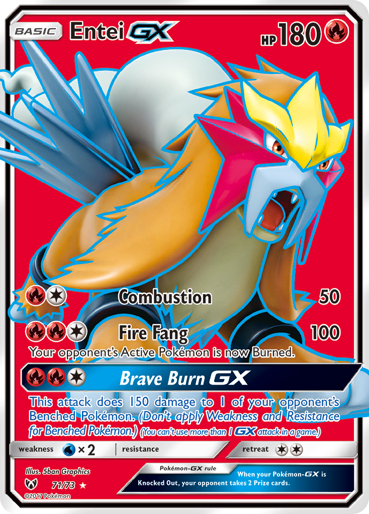 Entei GX (71/73) [Sun & Moon: Shining Legends] - The Mythic Store | 24h Order Processing