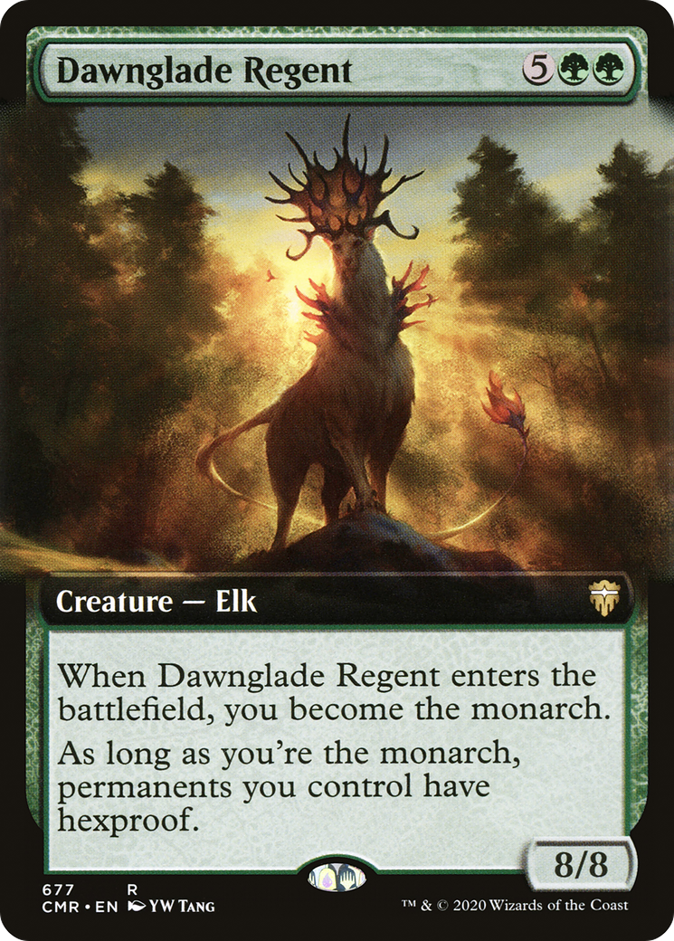 Dawnglade Regent (Extended Art) [Commander Legends] - The Mythic Store | 24h Order Processing