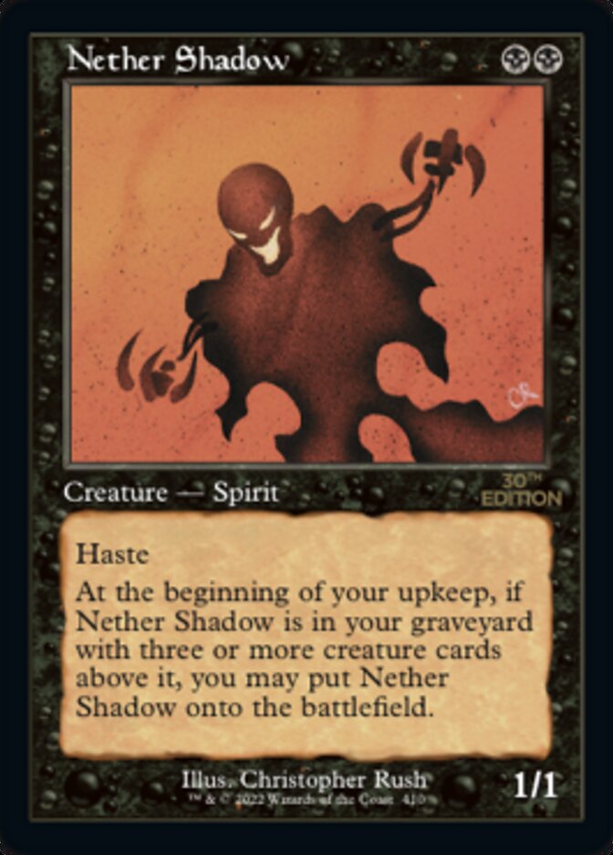 Nether Shadow (Retro) [30th Anniversary Edition] - The Mythic Store | 24h Order Processing