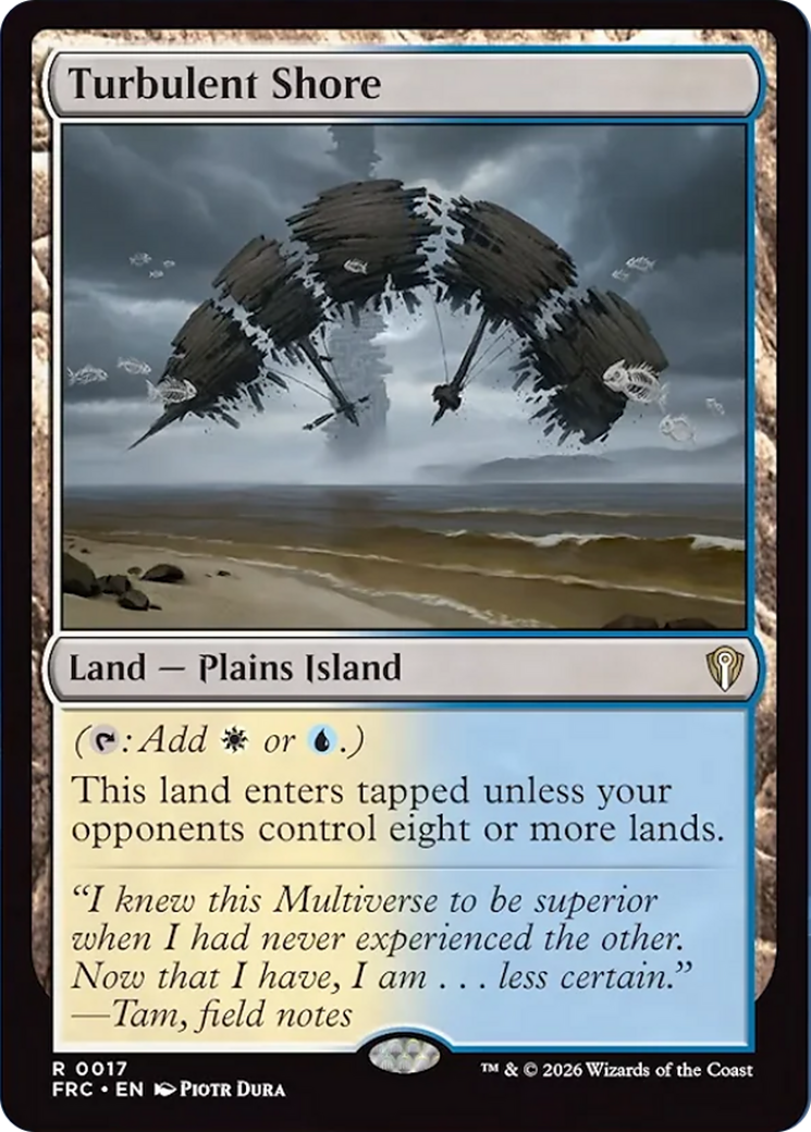 Turbulent Shore [Reality Fracture Commander] - The Mythic Store | 24h Order Processing