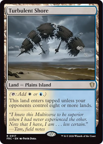 Turbulent Shore [Reality Fracture Commander] - The Mythic Store | 24h Order Processing