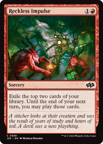 Reckless Impulse [Foundations Jumpstart] - The Mythic Store | 24h Order Processing