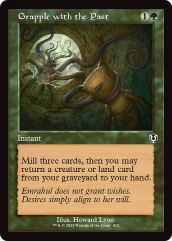Grapple with the Past (Retro Frame) [Innistrad Remastered] - The Mythic Store | 24h Order Processing