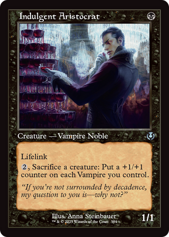 Indulgent Aristocrat (Retro Frame) [Innistrad Remastered] - The Mythic Store | 24h Order Processing