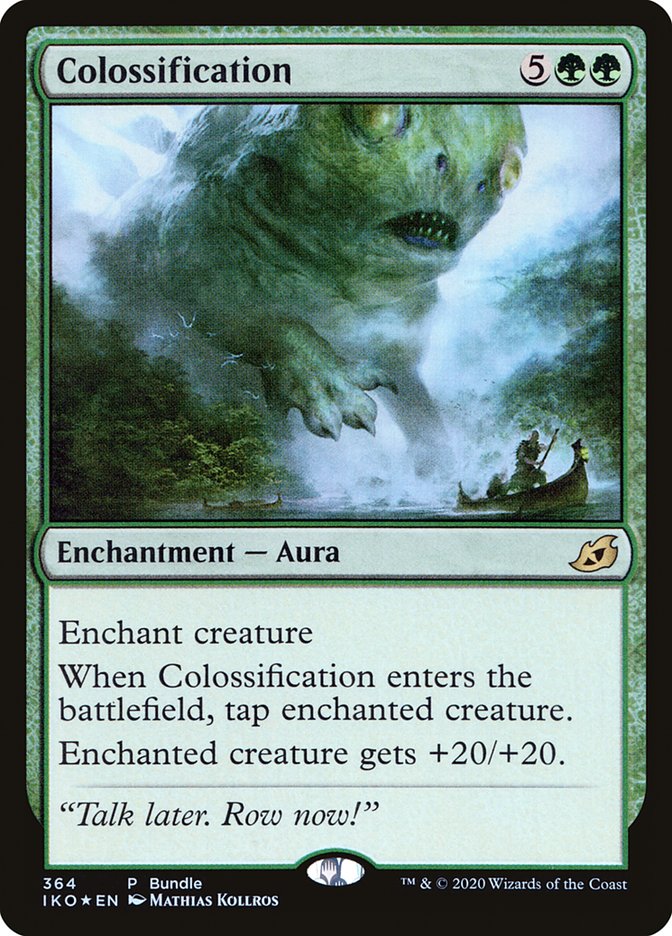 Colossification (364) [Ikoria: Lair of Behemoths Promos] - The Mythic Store | 24h Order Processing
